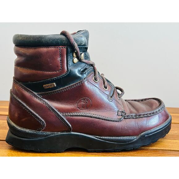 Clarks Gore-Tex Boots Leather Hiking Waterproof Irish Setter Men’s 8.5 - Picture 1 of 10